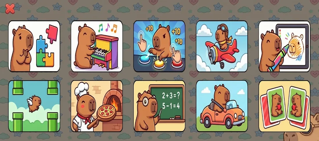 Capibara Learn & Play — 2