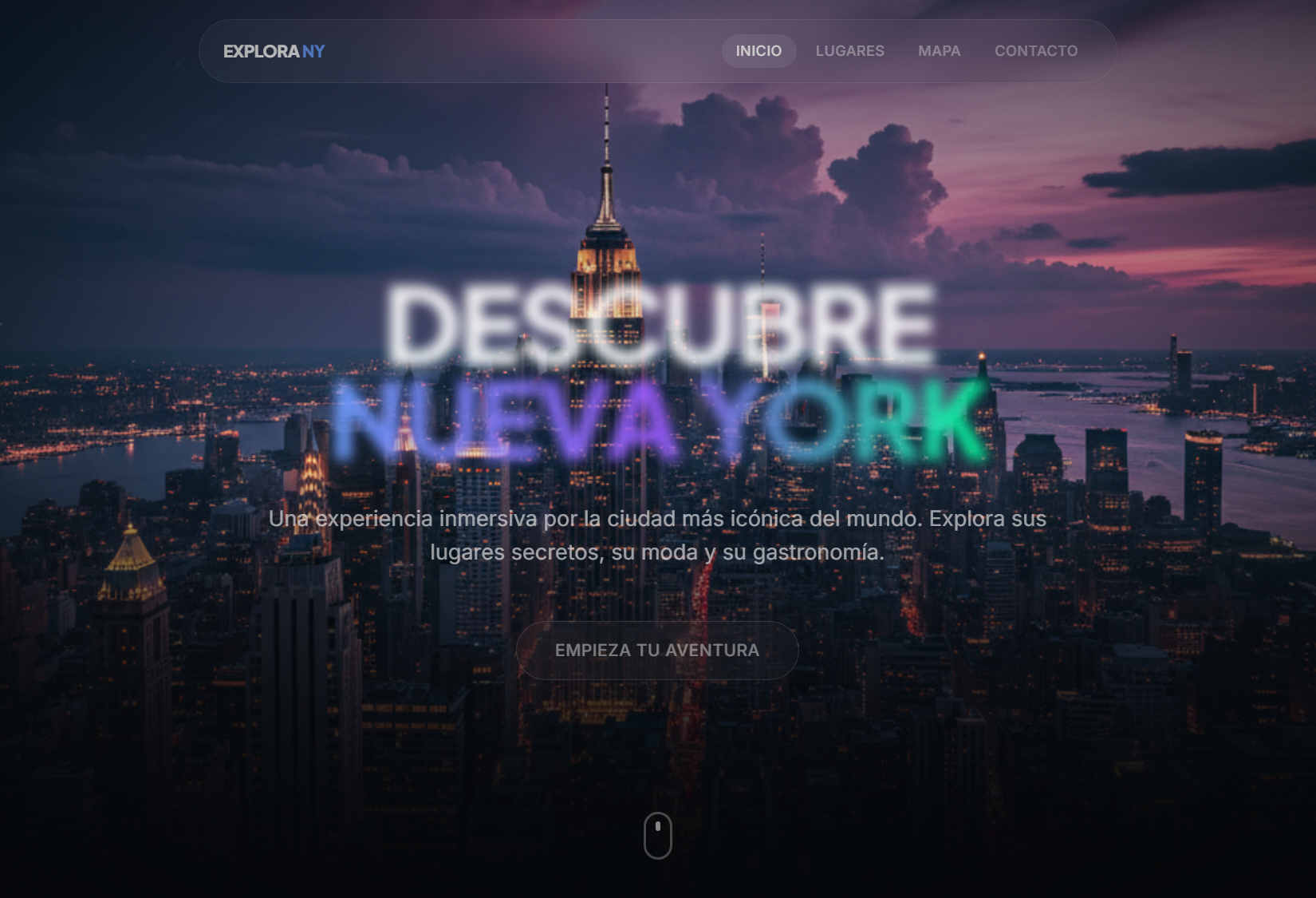 Explora NY - NYC interactive guide